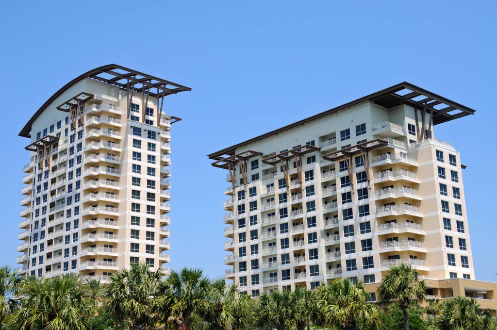 Multi Family High rise Condos on the Florida Coast
